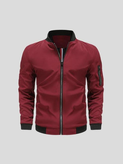 Rainer | Olivgrüne Bomberjacke