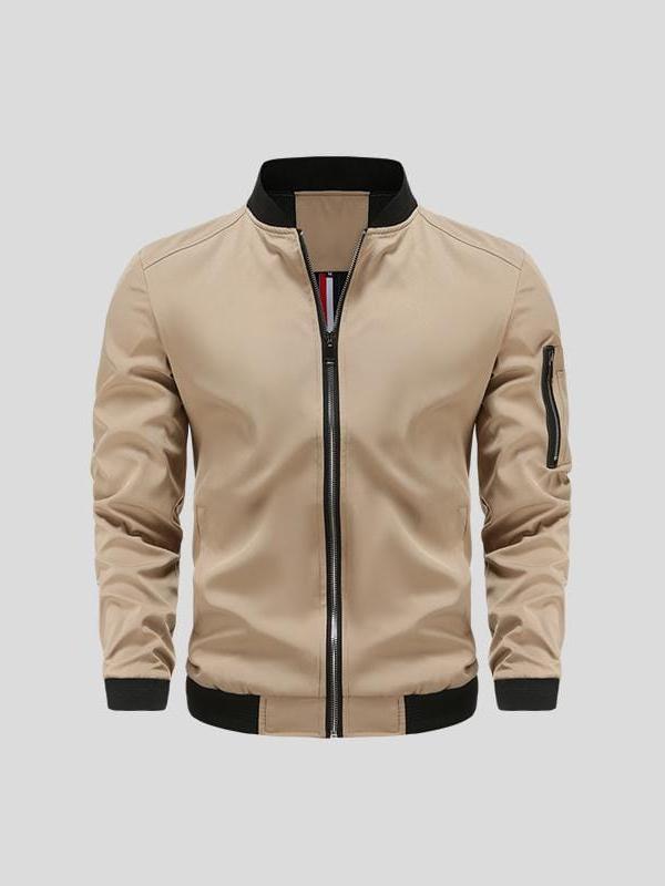 Rainer | Olivgrüne Bomberjacke