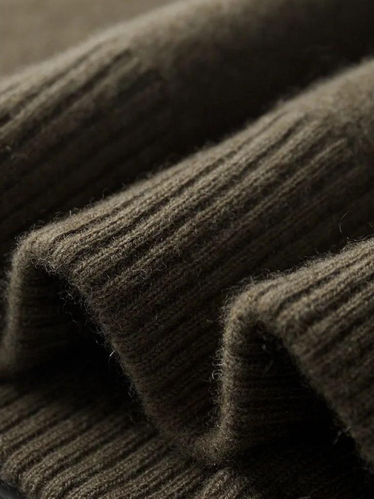 Noah | Camelfarbene Strickjacke mit Knopfleiste