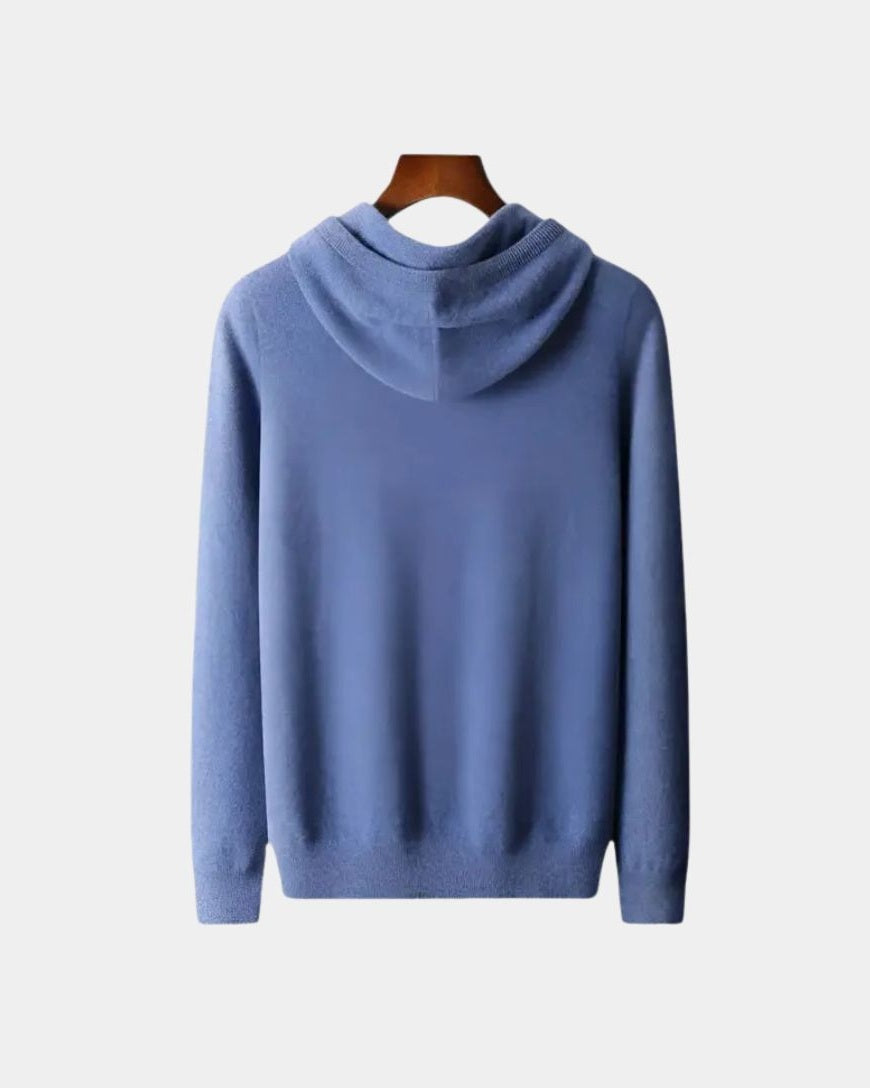 Noah | Beiger Strick-Hoodie