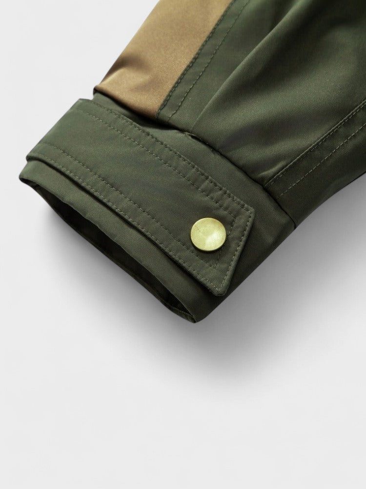Paul | Grauer Winteranorak mit Kapuze