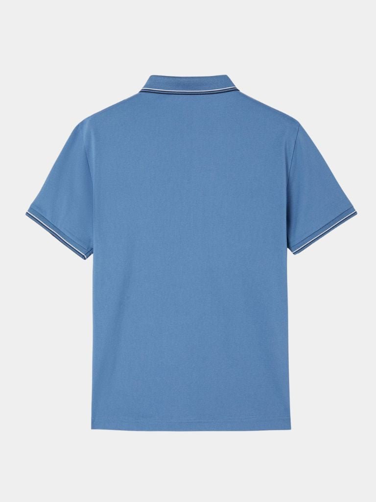 Rudolf | Klassisches blaues Poloshirt