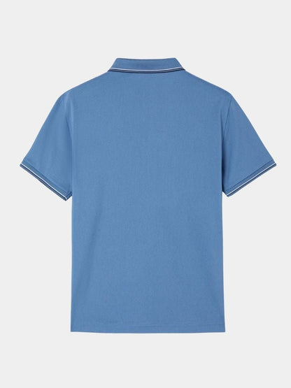 Rudolf | Klassisches blaues Poloshirt