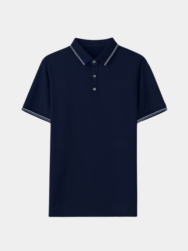 Rudolf | Klassisches blaues Poloshirt