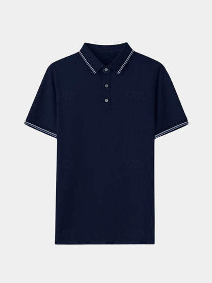 Rudolf | Klassisches blaues Poloshirt