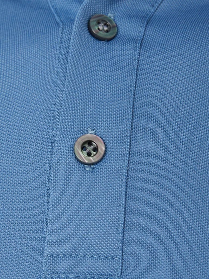 Rudolf | Klassisches blaues Poloshirt