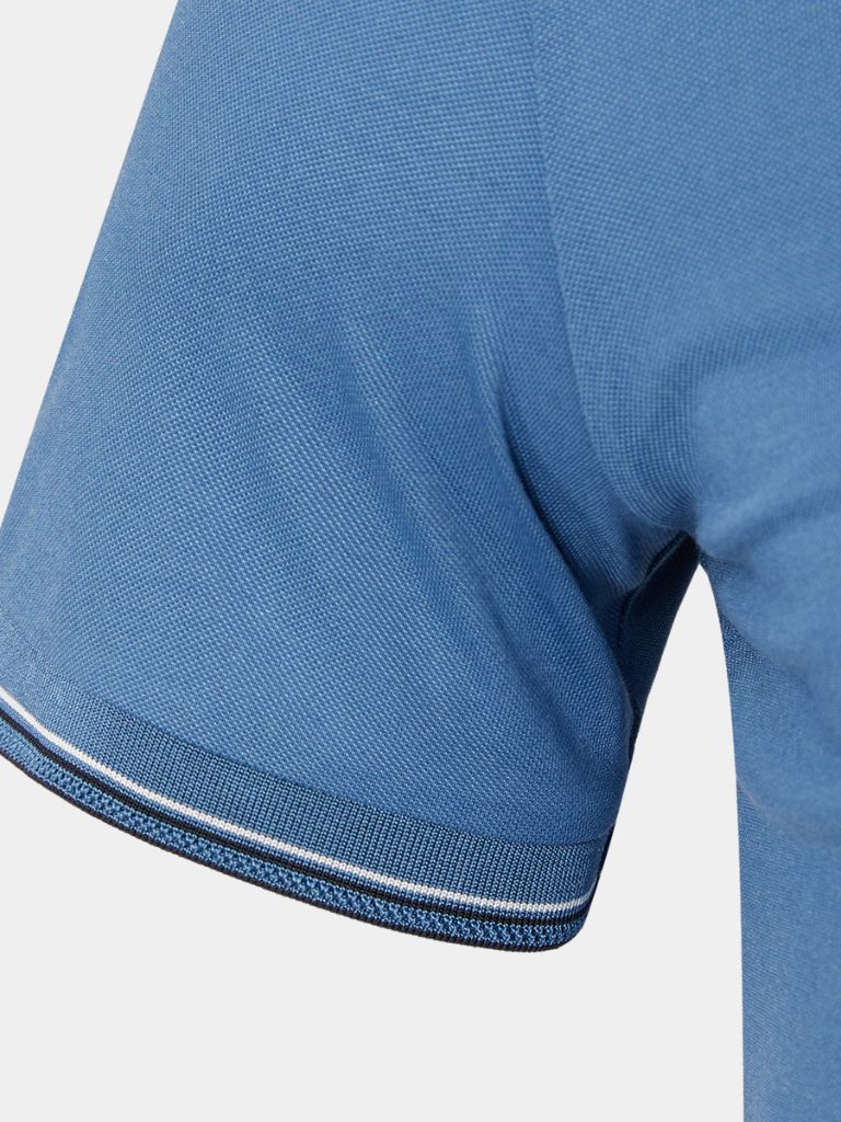 Rudolf | Klassisches blaues Poloshirt