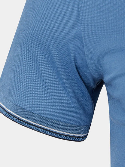 Rudolf | Klassisches blaues Poloshirt