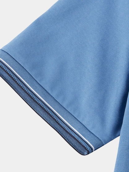 Rudolf | Klassisches blaues Poloshirt