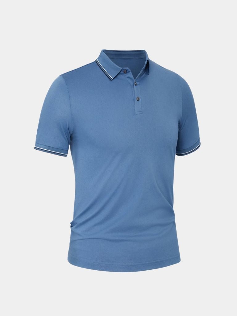 Rudolf | Klassisches blaues Poloshirt