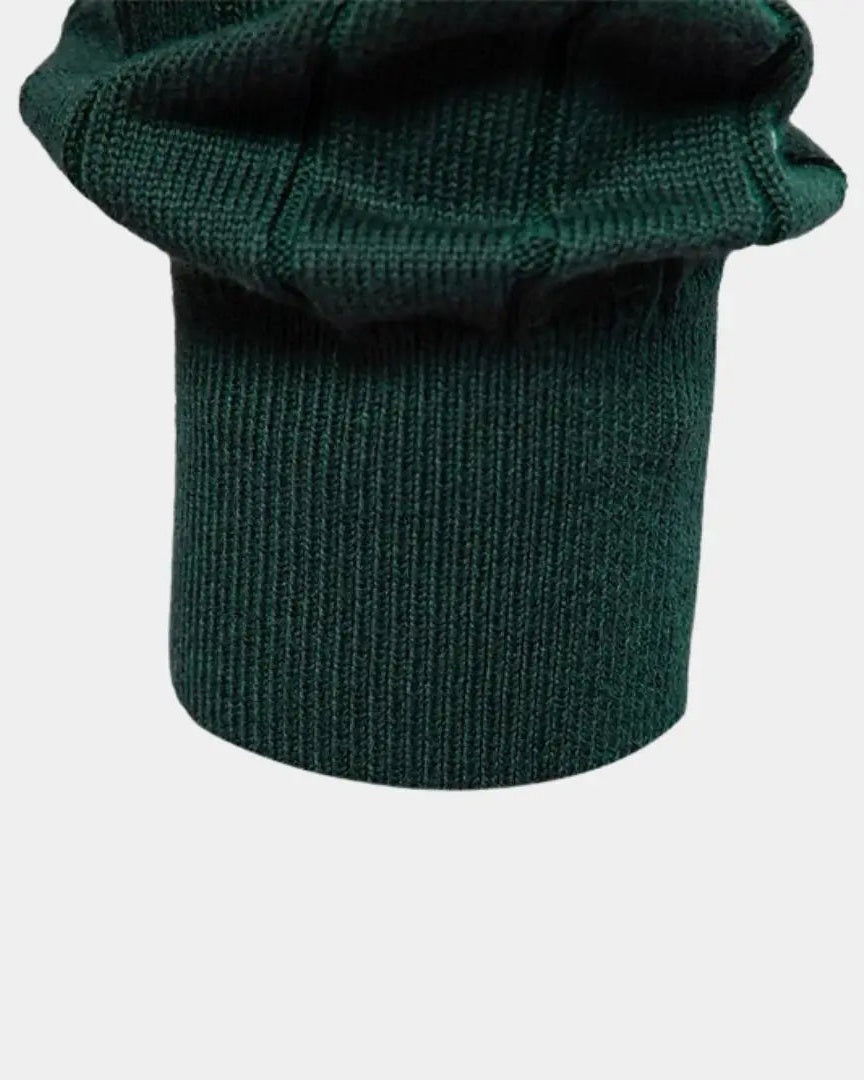 Robert | Grüne Strickjacke mit V-Ausschnitt