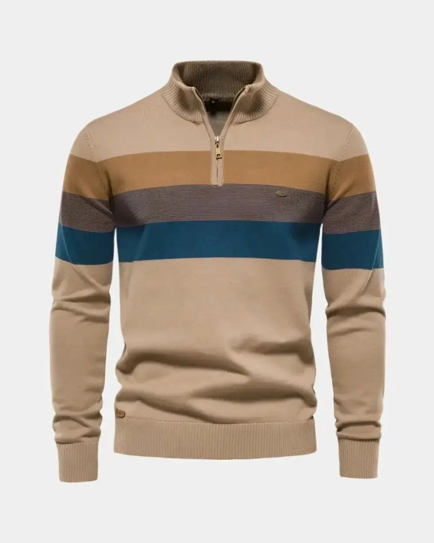 Robert | Colorblock-Troyer-Pullover