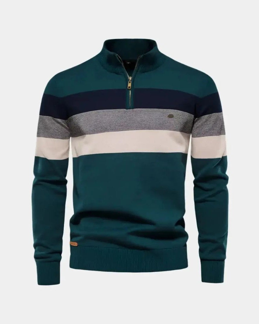Robert | Colorblock-Troyer-Pullover