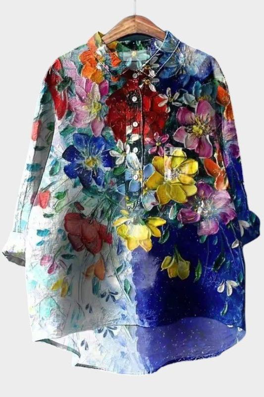 Olivia | Tunika mit Blumenmuster