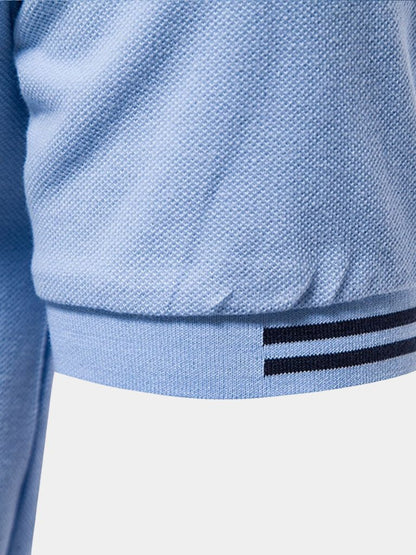 Rolf | Klassisches hellblaues Poloshirt
