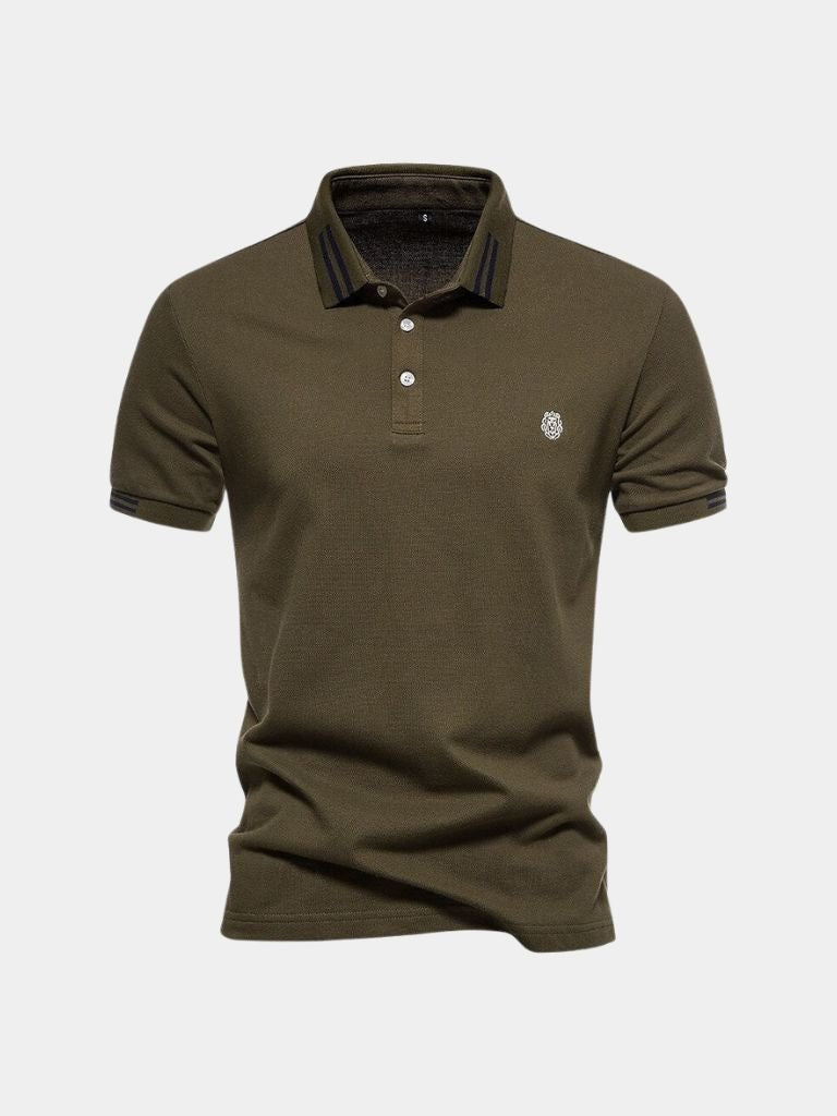Rolf | Klassisches hellblaues Poloshirt