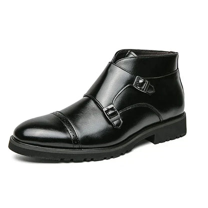 Tobias | Braune Doppel-Monk-Boots