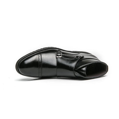 Tobias | Braune Doppel-Monk-Boots
