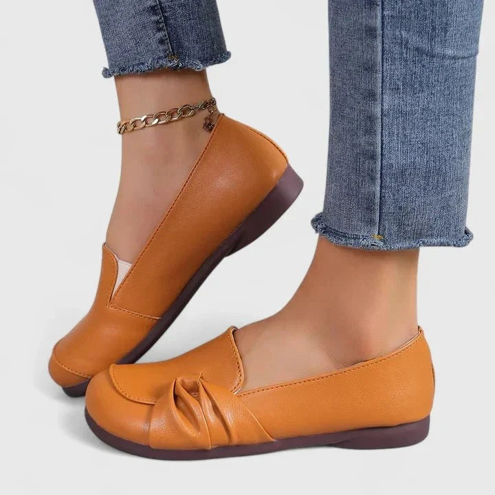 Petra | Beigefarbener Komfort-Loafer