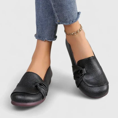 Petra | Beigefarbener Komfort-Loafer