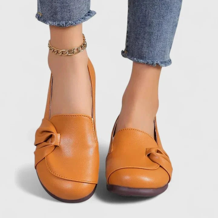 Petra | Beigefarbener Komfort-Loafer