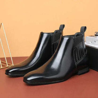 Theodor | Dunkelbraune Chelsea-Boots
