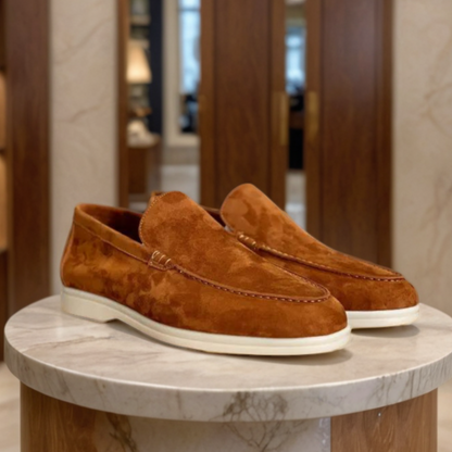 Christoph | Elegante Loafer in Veloursoptik
