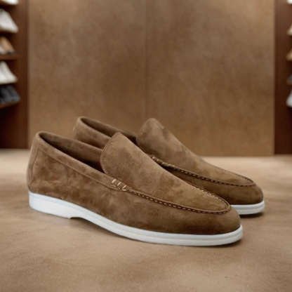 Christoph | Elegante Loafer in Veloursoptik