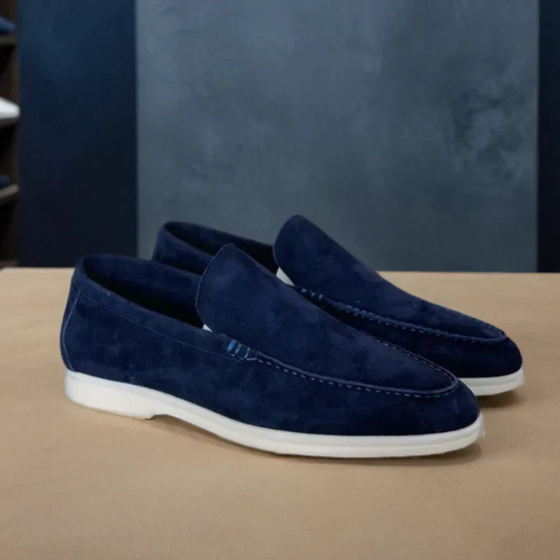 Christoph | Elegante Loafer in Veloursoptik