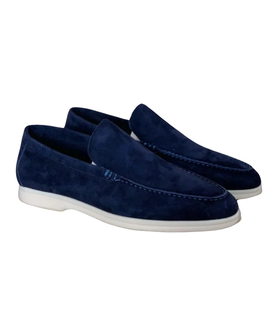 Christoph | Elegante Loafer in Veloursoptik
