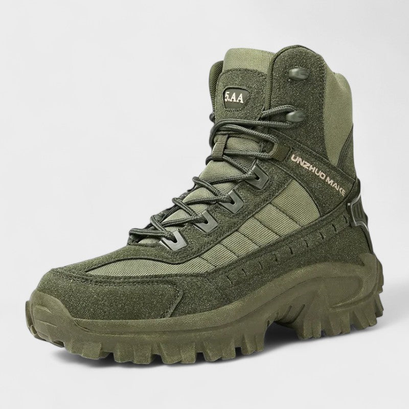 Walter | Olivgrüne Outdoor-Wanderstiefel