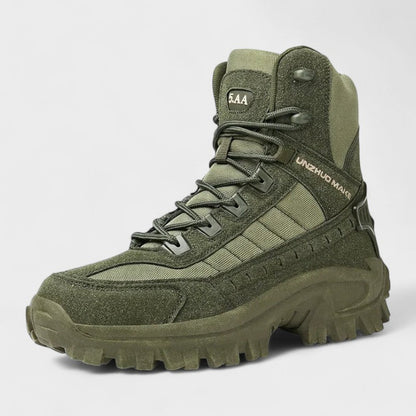 Walter | Olivgrüne Outdoor-Wanderstiefel