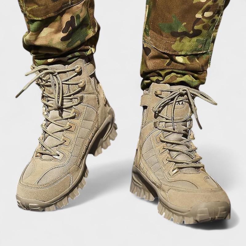 Walter | Olivgrüne Outdoor-Wanderstiefel