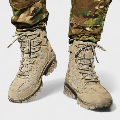 Walter | Olivgrüne Outdoor-Wanderstiefel