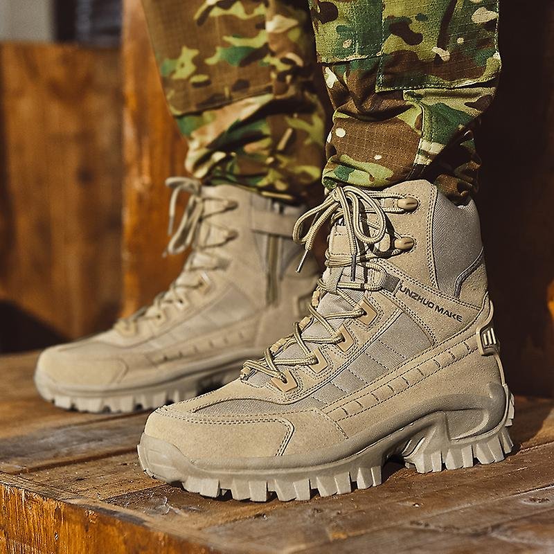 Walter | Olivgrüne Outdoor-Wanderstiefel