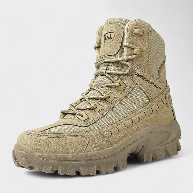 Walter | Olivgrüne Outdoor-Wanderstiefel