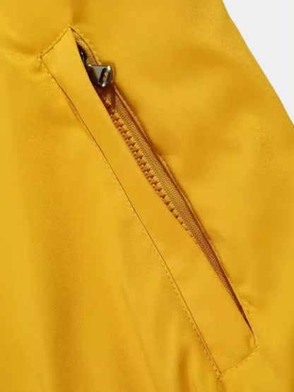 Thorsten | Senfgelbe Bomberjacke