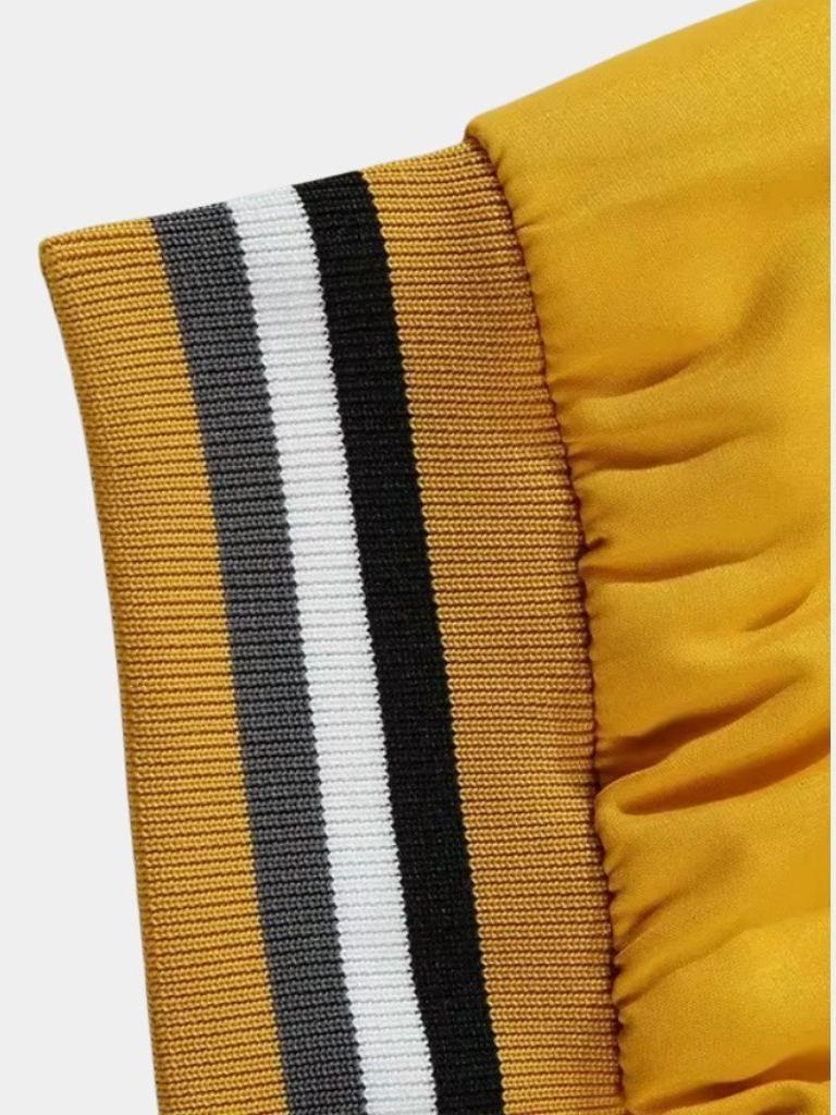 Thorsten | Senfgelbe Bomberjacke