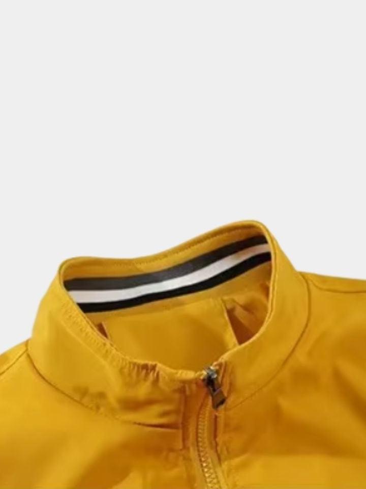 Thorsten | Senfgelbe Bomberjacke