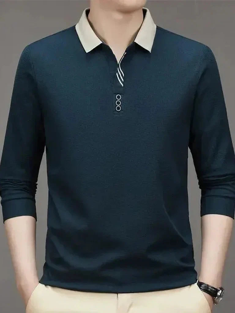 Torben | Langarm-Poloshirt