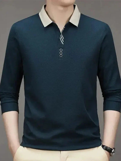 Torben | Langarm-Poloshirt