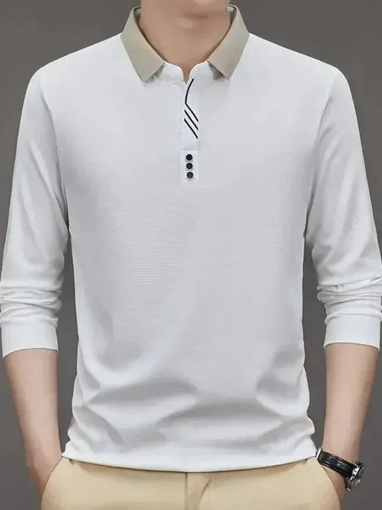 Torben | Langarm-Poloshirt