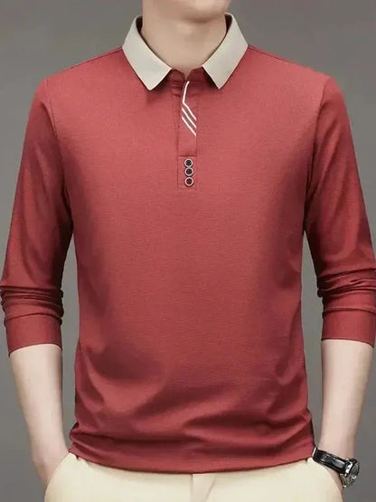 Torben | Langarm-Poloshirt