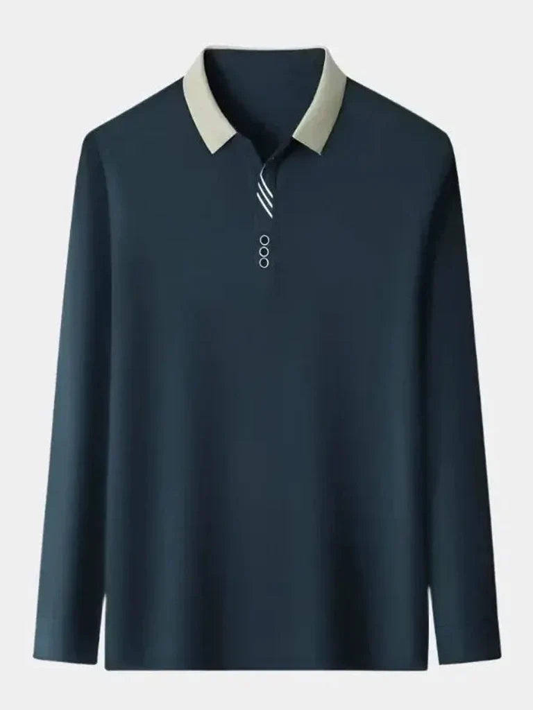 Torben | Langarm-Poloshirt