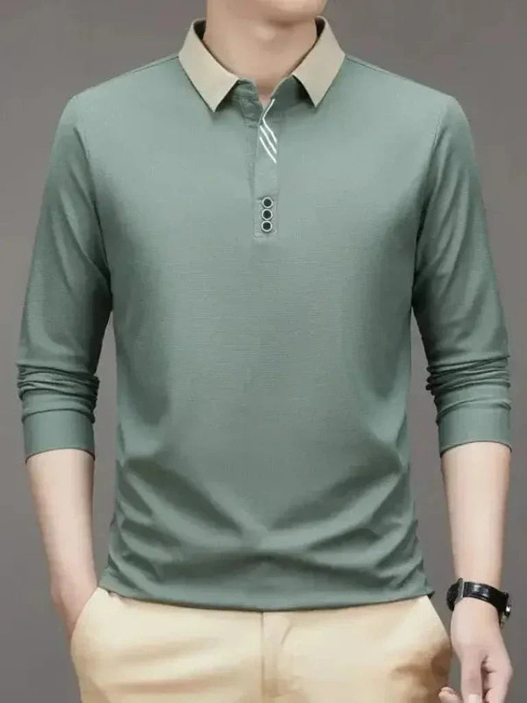 Torben | Langarm-Poloshirt