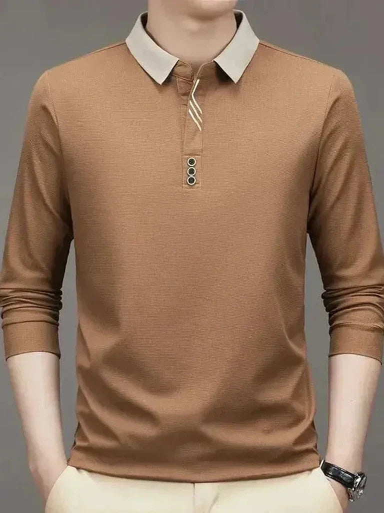 Torben | Langarm-Poloshirt