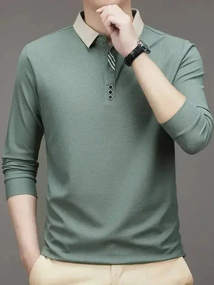 Torben | Langarm-Poloshirt