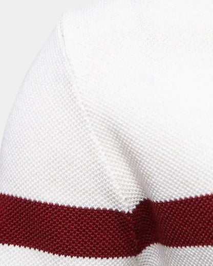 Torben | Colorblock-Troyer-Pullover