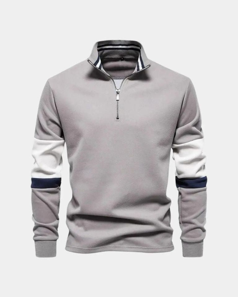 Till | Rostfarbener Troyer-Pullover