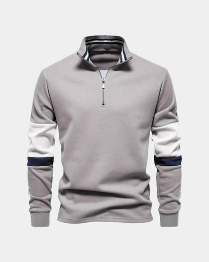 Till | Rostfarbener Troyer-Pullover